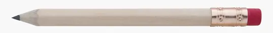 Hex Golf Pencil with Eraser — view 4