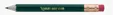 Hex Golf Pencil with Eraser — view 10