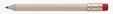 Hex Golf Pencil with Eraser — view 4