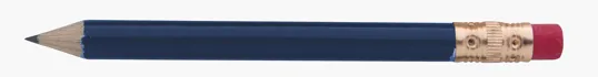 Round Golf Pencil with Eraser — view 3