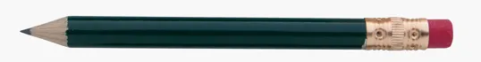 Round Golf Pencil with Eraser — view 4