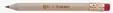 Round Golf Pencil with Eraser — view 7
