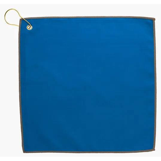 Good Value™ RPET Double Layer Golf Towel with Brass Grommet & Hook — view 4