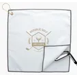 Good Value™ RPET Double Layer Golf Towel with Brass Grommet & Hook — view 19