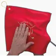 Good Value™ RPET Double Layer Golf Towel with Brass Grommet & Hook — view 16