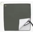 Good Value™ RPET Double Layer Golf Towel with Brass Grommet & Hook