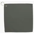 Good Value™ RPET Double Layer Golf Towel with Brass Grommet & Hook — view 2