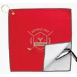 Good Value™ RPET Double Layer Golf Towel with Brass Grommet & Hook — view 15
