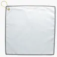 Good Value™ RPET Double Layer Golf Towel with Brass Grommet & Hook — view 8