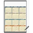 Triumph® Calendars Time Management Span-A-Year Laminated Wall Calendar with Marker — view 3
