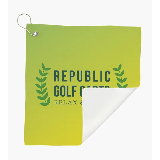 Universal Source® Full-Color Golf Towel, Small — view 4