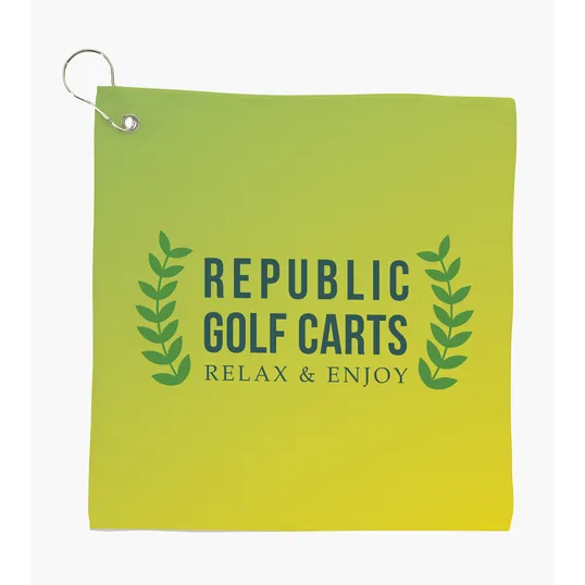 Universal Source® Full-Color Golf Towel, Small — view 5