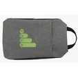 Two-Tone Shoe Bag with Front and Side Zip Pockets — view 8
