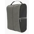 Two-Tone Shoe Bag with Front and Side Zip Pockets — view 7