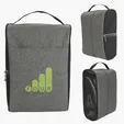 Two-Tone Shoe Bag with Front and Side Zip Pockets — view 10