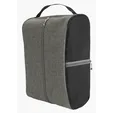 Two-Tone Shoe Bag with Front and Side Zip Pockets — view 6
