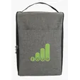 Two-Tone Shoe Bag with Front and Side Zip Pockets — view 9
