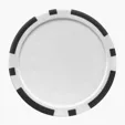 1-Ball 5-Tee Par Pack with Poker Chip Ball Marker