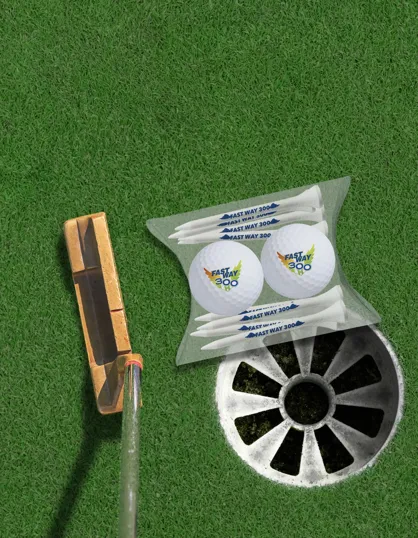 2-Ball 12-Tee Golf Pillow Pack — view 3