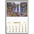 HotLine® Products Scenic America® Executive-White Wall Calendar, 16.5 x 24 in. — view 3