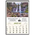 HotLine® Products Scenic America® Executive-White Wall Calendar, 16.5 x 24 in.