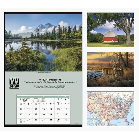 Triumph® Calendars Jumbo Hanger 12-Month Wall Calendar — view 2