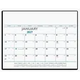 Triumph® Calendars Blue & Black Desk Pad, 22 x 17 in. — view 2