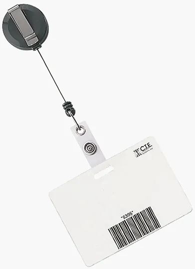 Good Value™ Retractable Badge Holder with Slide Clip — view 11