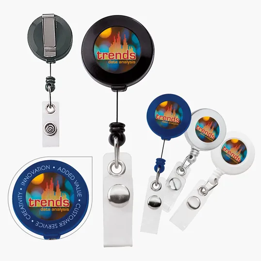 Good Value™ Retractable Badge Holder with Slide Clip — view 14