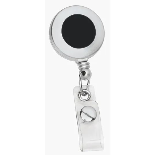 Good Value™ Retractable Badge Holder with Slide Clip — view 3