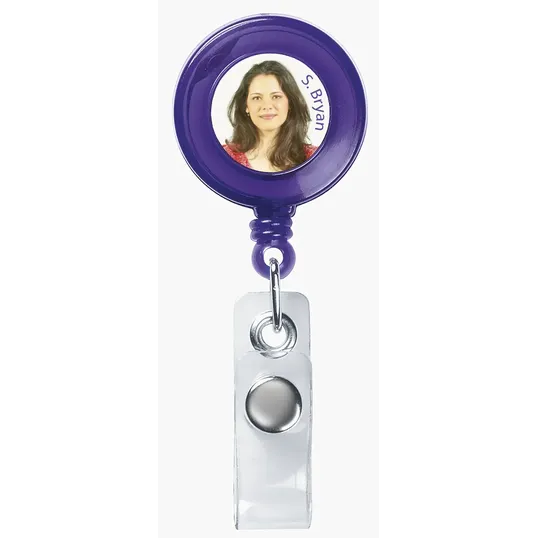 Good Value™ Retractable Badge Holder with Alligator Clip — view 14