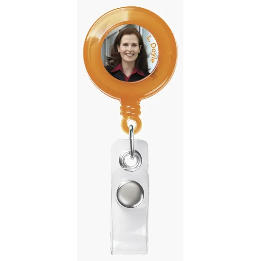 Good Value™ Retractable Badge Holder with Alligator Clip — view 17