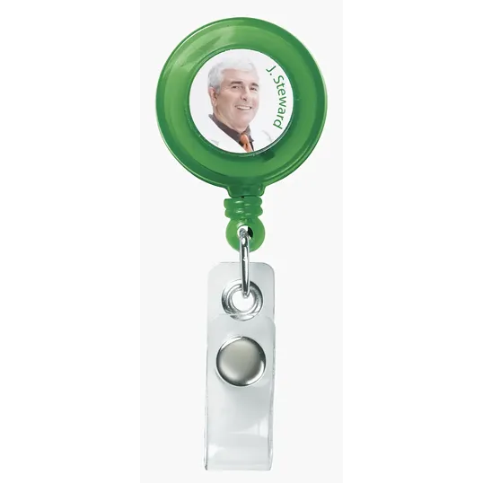 Good Value™ Retractable Badge Holder with Alligator Clip — view 24