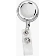 Metal Retractable Badge Holder with Alligator Clip