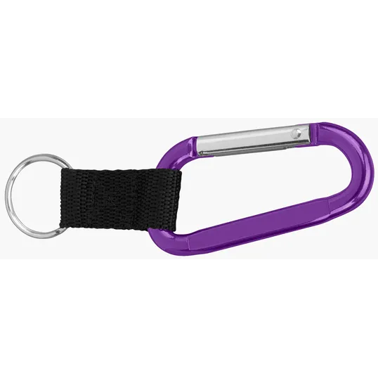 Good Value™ Anodized Aluminum Carabiner Keychain — view 5