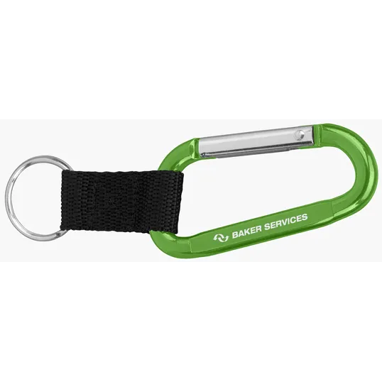 Good Value™ Anodized Aluminum Carabiner Keychain — view 2