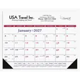 Triumph® Calendars Patriotic Desk Pad with Vinyl Corners