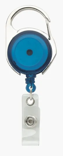 Carabiner Badge Holder with Retractable 30" Cord — view 2