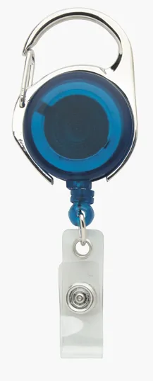 Carabiner Badge Holder with Retractable 30" Cord
