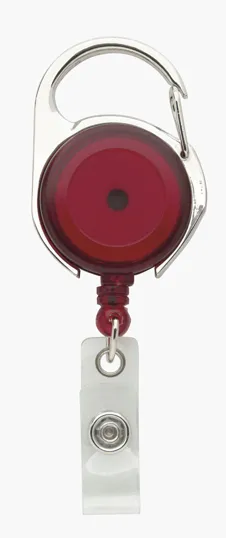 Carabiner Badge Holder with Retractable 30" Cord — view 4
