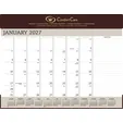 Triumph® Calendars Vinyl Desk Pad — view 5