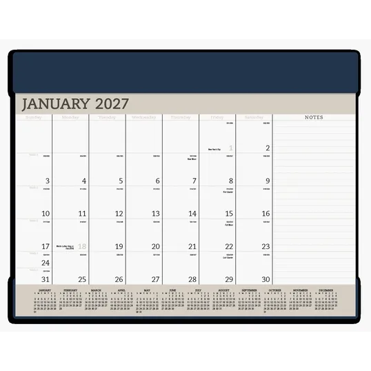 Triumph® Calendars Vinyl Desk Pad — view 3