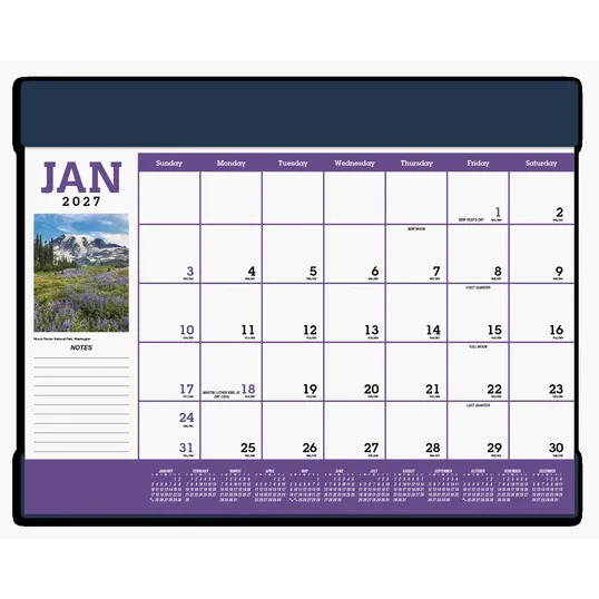 Triumph® Calendars Scenic Desk Pad — view 8
