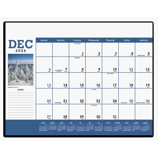 Triumph® Calendars Scenic Desk Pad — view 4