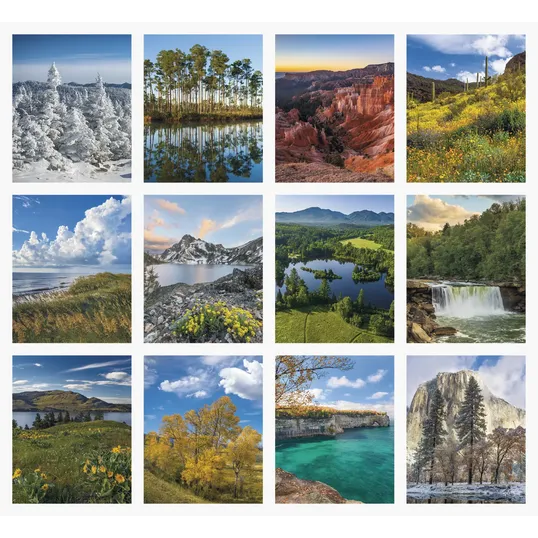 Triumph® Calendars Scenic Desk Pad — view 5