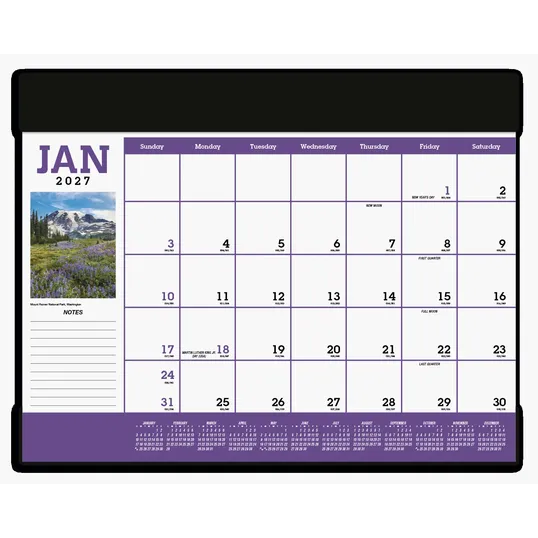 Triumph® Calendars Scenic Desk Pad — view 6