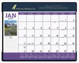 Triumph® Calendars Scenic Desk Pad