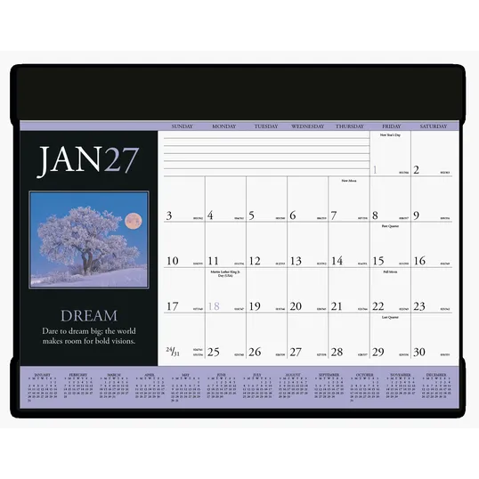 Triumph® Calendars Motivations Desk Pad — view 6