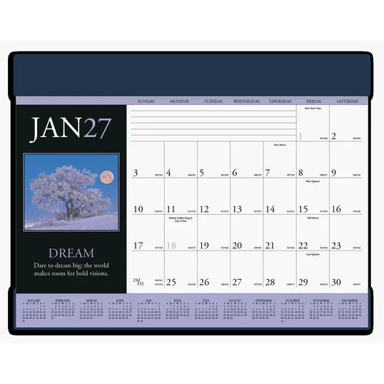 Triumph® Calendars Motivations Desk Pad — view 7