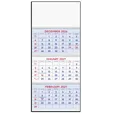 Triumph® Calendars Red & Blue Commercial Planner, 14-Month Wall Calendar — view 2